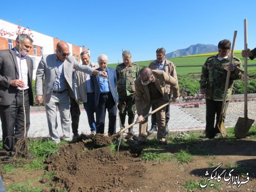 آغاز غرس هزار نهال مثمر در شهرستان گالیکش