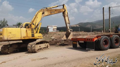 عملیات اجرایی پروژه احداث کانال هدایت آب‌های سطحی روستای چقربش‌قارداش آغاز شد