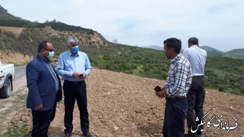 بازدید فرماندار گالیکش از روند آب‌رسانی به روستای قوشه‌چشمه این شهرستان