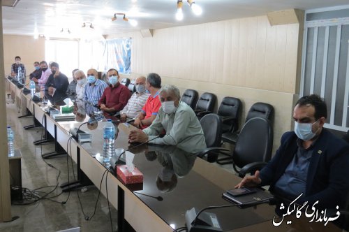 نشست صمیمی اصناف گالیکش با فرماندار شهرستان با محوریت حضور حداکثری در انتخابات