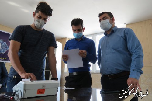 دومین مانور انتخابات ۱۴۰۰ در فرمانداری گالیکش برگزار شد