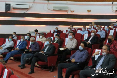 همایش آموزشی و توجیهی نمایندگان فرماندار گالیکش در انتخابات 1400