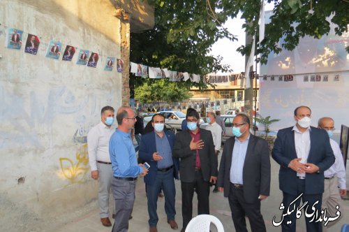 بازدید فرماندار گالیکش از ستادهای تبلیغاتی نامزدهای انتخابات