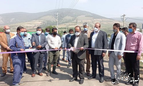 آئین متمرکز افتتاح و کلنگ زنی ۱۸ پروژه عمرانی و اقتصادی بخش لوه با اعتباری بالغ بر21.5 میلیارد تومان 