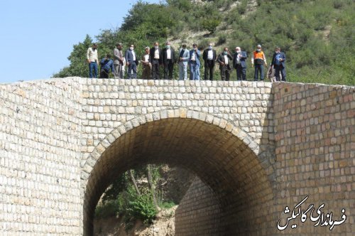 آئین متمرکز افتتاح و آغاز عملیات اجرایی ۵۰ پروژه عمرانی و اقتصادی‌ بخش مرکزی گالیکش در هفته دولت 