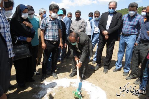 آئین متمرکز افتتاح و آغاز عملیات اجرایی ۵۰ پروژه عمرانی و اقتصادی‌ بخش مرکزی گالیکش در هفته دولت 