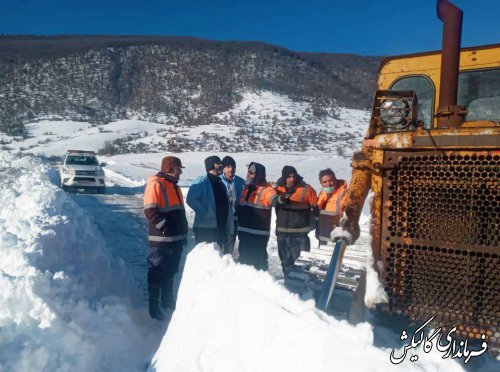 بازدید میدانی فرماندار گالیکش از محور کوهستانی گالیکش به حسین‌آباد کالپوش