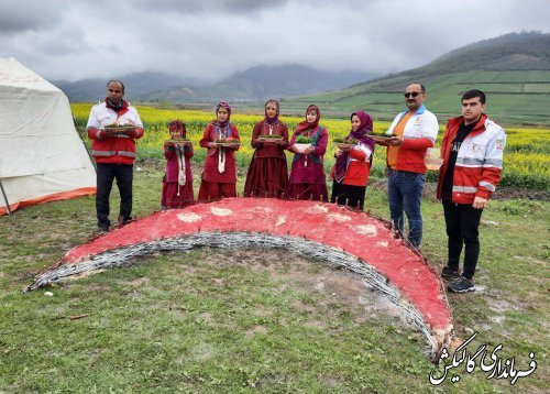 حضور فرماندار گالیکش در جمع داوطلبان جمعیت هلال احمر شهرستان در آستانه فرارسیدن نوروز 1401 