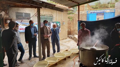 آشپزخانه خیریه اطعام مهدوی روستای تلوستان افتتاح شد