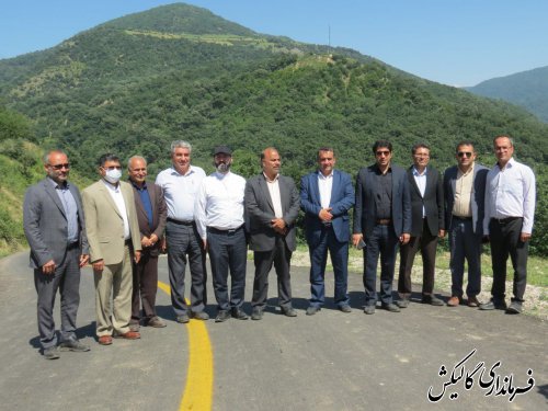 جاده کوهستانی روستای محروم سیجان گالیکش بهسازی می‌شود