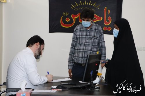 دیدار چهره به چهره فرماندار گالیکش با مردم شهرستان