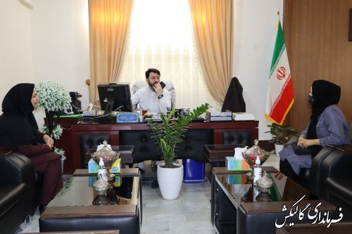 دیدار چهره به چهره فرماندار گالیکش با مردم شهرستان