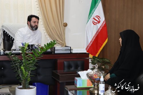 دیدار چهره به چهره فرماندار گالیکش با مردم شهرستان