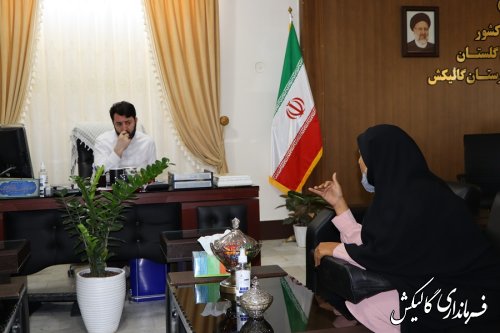 دیدار چهره به چهره فرماندار گالیکش با مردم شهرستان