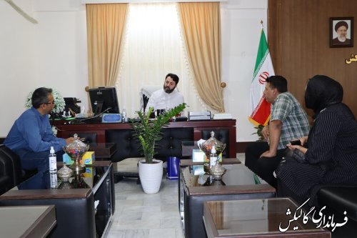 دیدار چهره به چهره فرماندار گالیکش با مردم شهرستان
