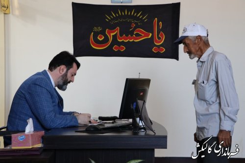 ملاقات مردمی فرماندار گالیکش با شهروندان شهرستان برگزار شد