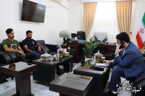 ملاقات مردمی فرماندار گالیکش با شهروندان شهرستان برگزار شد