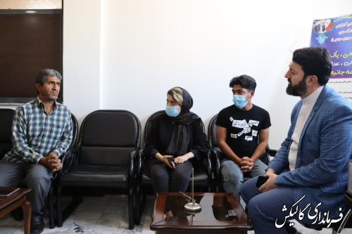 ملاقات مردمی فرماندار گالیکش با شهروندان شهرستان برگزار شد
