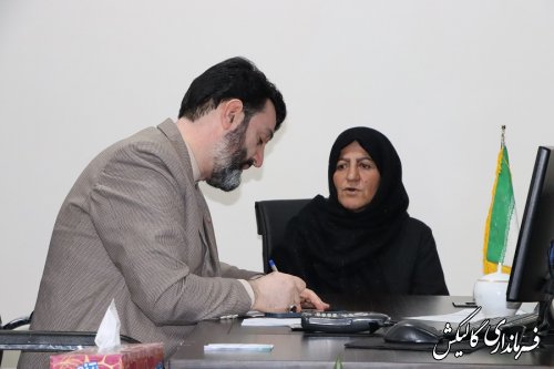 ملاقات چهره به چهره فرماندار گالیکش با مردم شهرستان برگزار شد