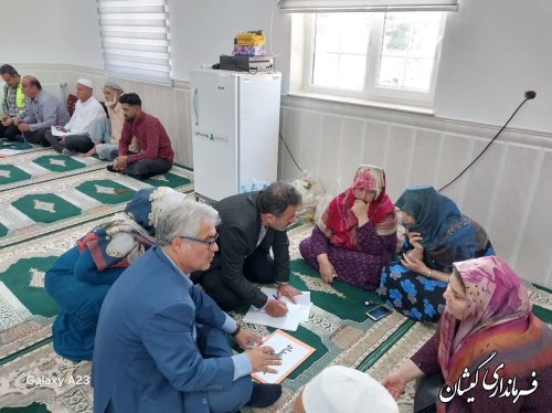 میزخدمت در روستای قلعه توماجلر برگزار شد 