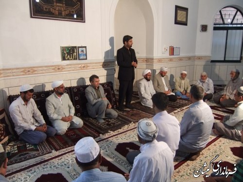 دیدار مردمی فرماندار از اهالی روستای خواجه نفس