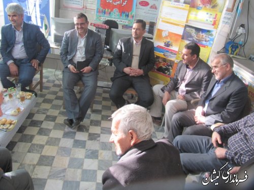 افتتاح اولین دفتر پیشخوان خدمات روستایی ثبت احوال گلستان درگمیشان