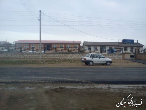 بازدید فرماندار گمیشان از آسفالت روستای کملر شهرستان گمیشان