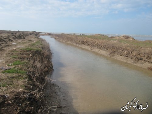 بازید از رودخانه گرگانرود حوزه استحفاظی شهرستان گمیشان