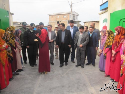 حضور فرماندار گمیشان درجشنواره طبخ غذاها وشیرینی جات بومی محلی وسنتی بانوان شهرستان