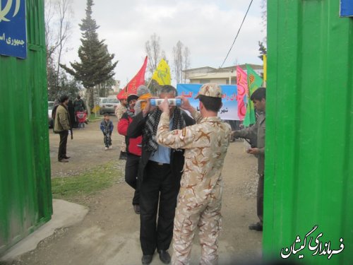 اعزام کاروان راهیان نور شهرستان گمیشان  به مناطق عملیاتی هشت سال دفاع مقدس