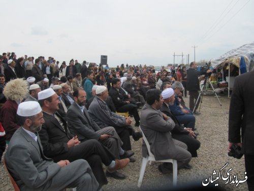 جشنواره آئین های بومی محلی وفرهنگ اقوام روستایی در شهرستان گمیشان برگزار شد