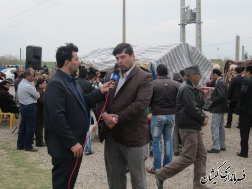 جشنواره آئین های بومی محلی وفرهنگ اقوام روستایی در شهرستان گمیشان برگزار شد