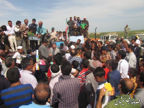 پیاده روی خانوادگی وجشنواره فرهنگ روستا ،در روستای سقرتپه بخش گلدشت برگزار شد