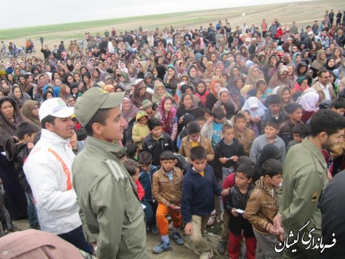 همایش بزرگ پیاده روی خانوادگی در شهرستان گمیشان برگزار شد