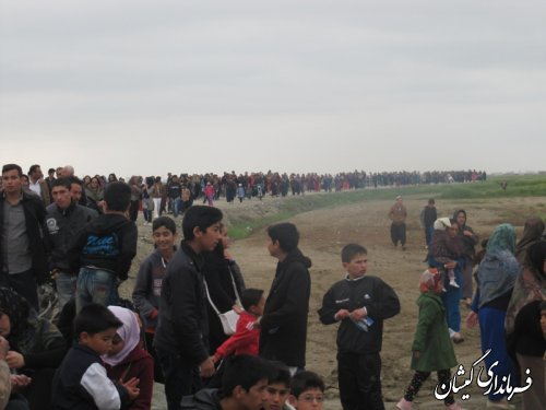 همایش بزرگ پیاده روی خانوادگی در شهرستان گمیشان برگزار شد