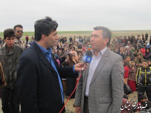 همایش بزرگ پیاده روی خانوادگی در شهرستان گمیشان برگزار شد