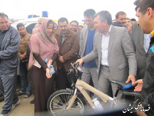 همایش بزرگ پیاده روی خانوادگی در شهرستان گمیشان برگزار شد