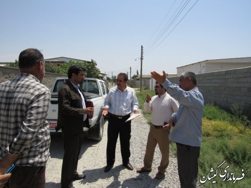 جلسه  رفع کمبود آب شرب اهالی روستای خواجه نفس شهرستان گمیشان تشکیل شد