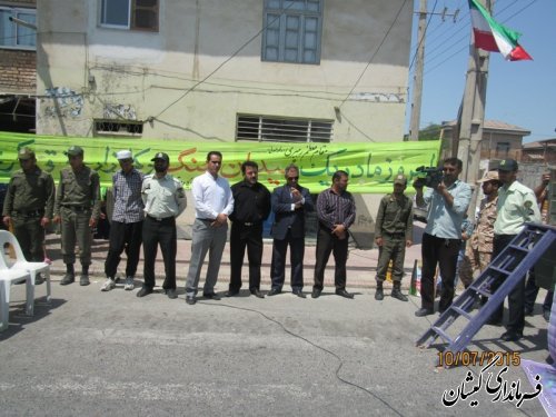 مراسم راهپیمایی بزرگ روز جهانی قدس  در شهرستان گمیشان برگزار شد