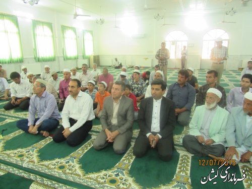 دیدار صمیمی فرماندار گمیشان با مردم روستای دهنه