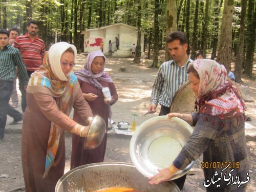 اردوی یکروزه کارکنان فرمانداری شهرستان گمیشان