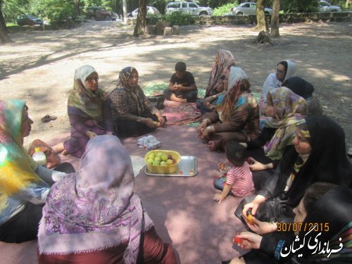 اردوی یکروزه کارکنان فرمانداری شهرستان گمیشان