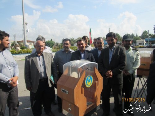 گزارش تصویری حضور فرماندار گمیشان در جشن عاطفه ها