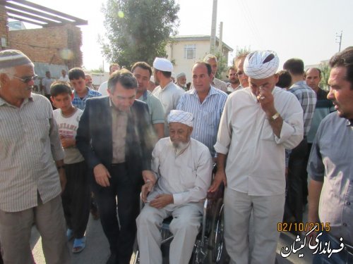 فرماندار گمیشان در جمع استقبال پرشور مردم گمیشان از حجاج شهرستان حضور یافت