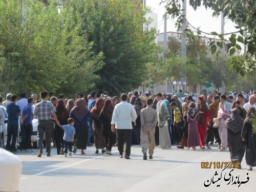 فرماندار گمیشان در جمع استقبال پرشور مردم گمیشان از حجاج شهرستان حضور یافت