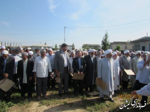 مراسم تشییع پیکر مطهر جان باخته حادثه «منا» در روستای بصیرآباد شهرستان برگزار شد