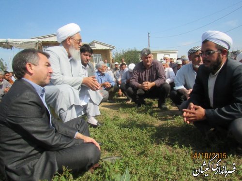 مراسم تشییع پیکر مطهر جان باخته حادثه «منا» در روستای بصیرآباد شهرستان برگزار شد