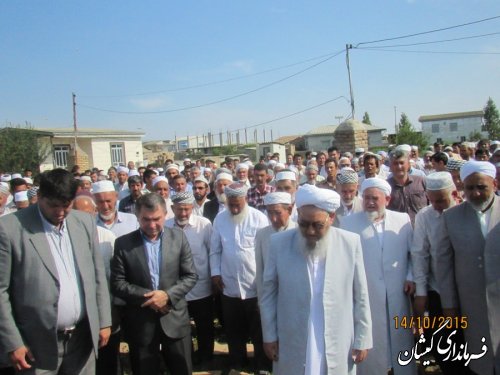 مراسم تشییع پیکر مطهر جان باخته حادثه «منا» در روستای بصیرآباد شهرستان برگزار شد