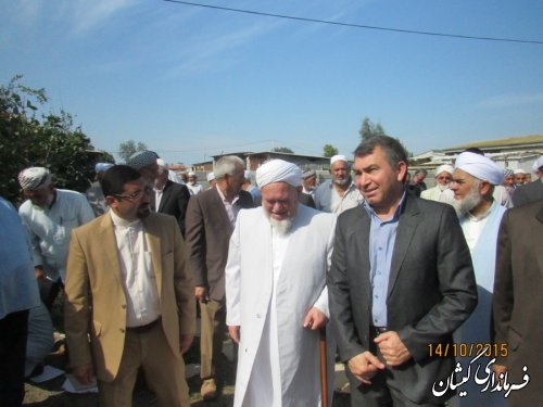 مراسم تشییع پیکر مطهر جان باخته حادثه «منا» در روستای بصیرآباد شهرستان برگزار شد