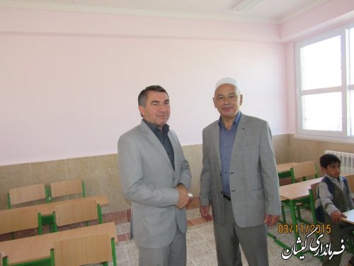 مدرسه مشارکتی حاجی گوکی کمالی کم روستای گامیشلی خواجه نفس افتتاح شد